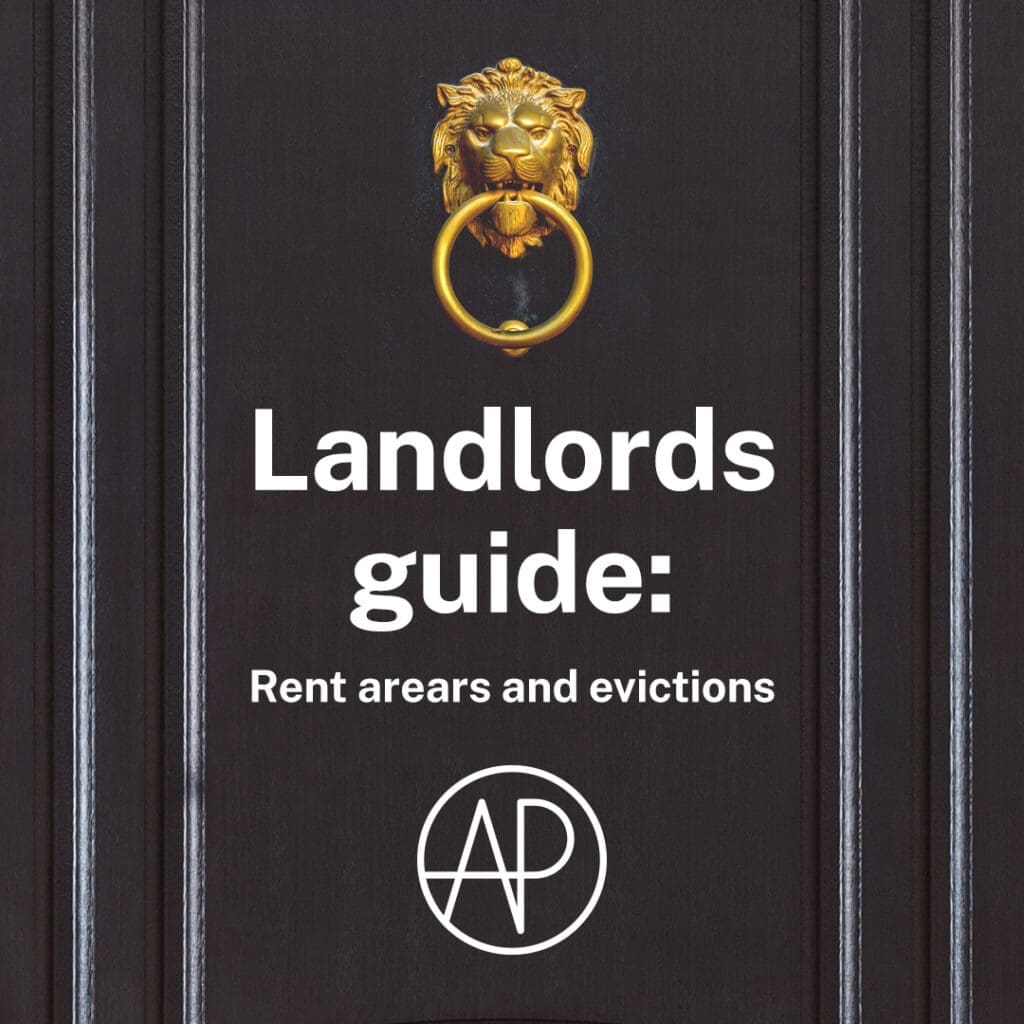 landlords rent arrears and evictions